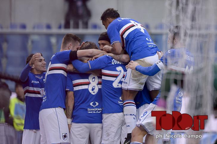 Probabile formazione Sampdoria