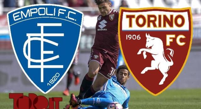 Empoli-Torino 1-1: il tabellino della partita