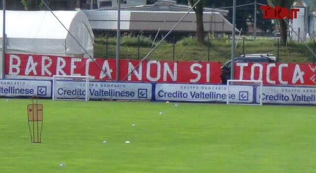 Toro, a Bormio striscione inequivocabile: &#8220;Barreca non si tocca&#8221;