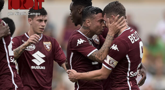 Fotogallery / Torino-Nizza 1-0: Belotti-gol, i granata esultano