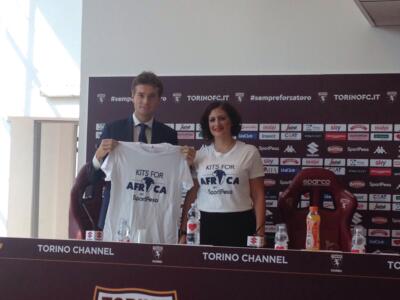 Torino e SportPesa per Kits For Africa: l’iniziativa prima del Napoli