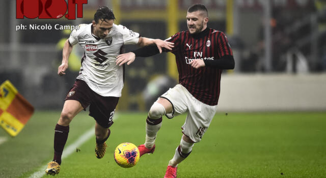 Le pagelle di Milan-Torino: l&#8217;attacco resta a secco, dietro Lyanco è il migliore