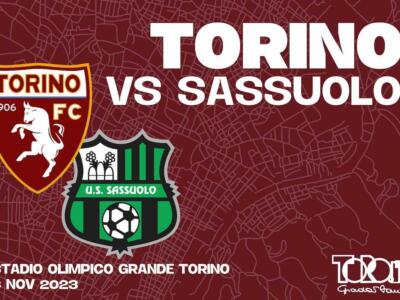 Torino-Sassuolo 2-1: il tabellino