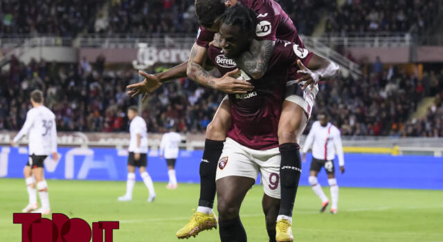 Torino, contro il Milan sfatato un tabù che durava da due anni