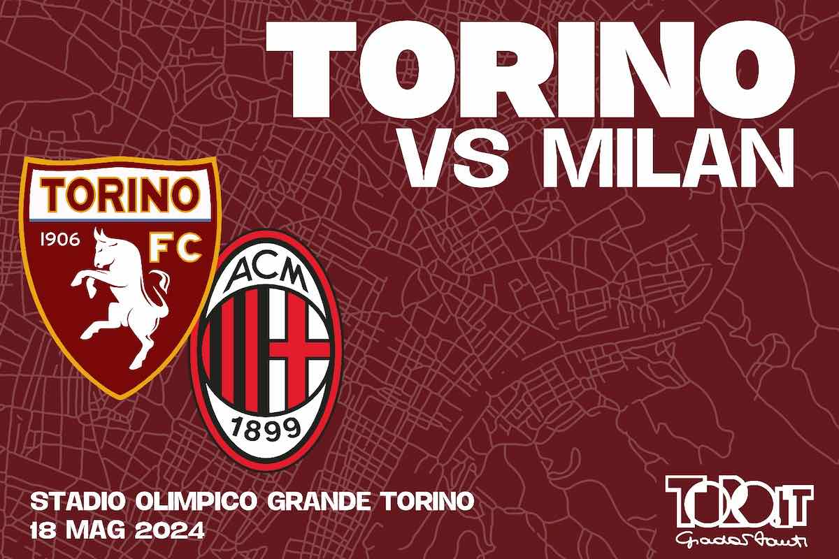 Torino-Milan: diretta e tabellino