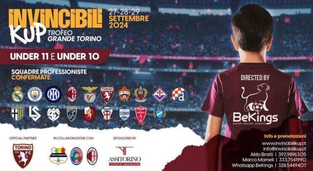 A Torino arriva la prima edizione della &#8220;Invincibili Kup &#8211; Trofeo Grande Torino&#8221;