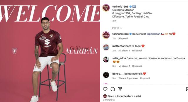 Calciomercato Torino, preso Maripan: è UFFICIALE