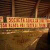 Striscione al Fila: “Società senza un obiettivo, via tutti da Torino”