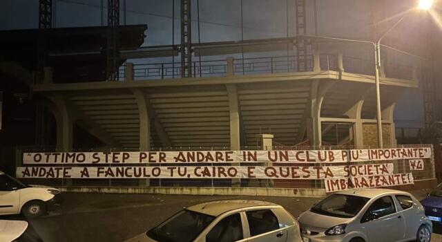 Filadelfia: striscione contro Vagnati, Cairo e società