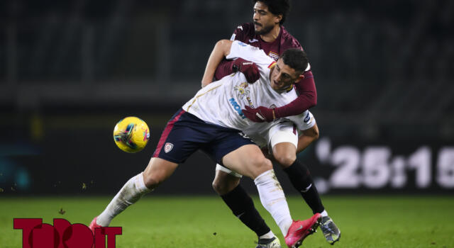 Le statistiche di Torino-Cagliari: dominio assoluto dei granata